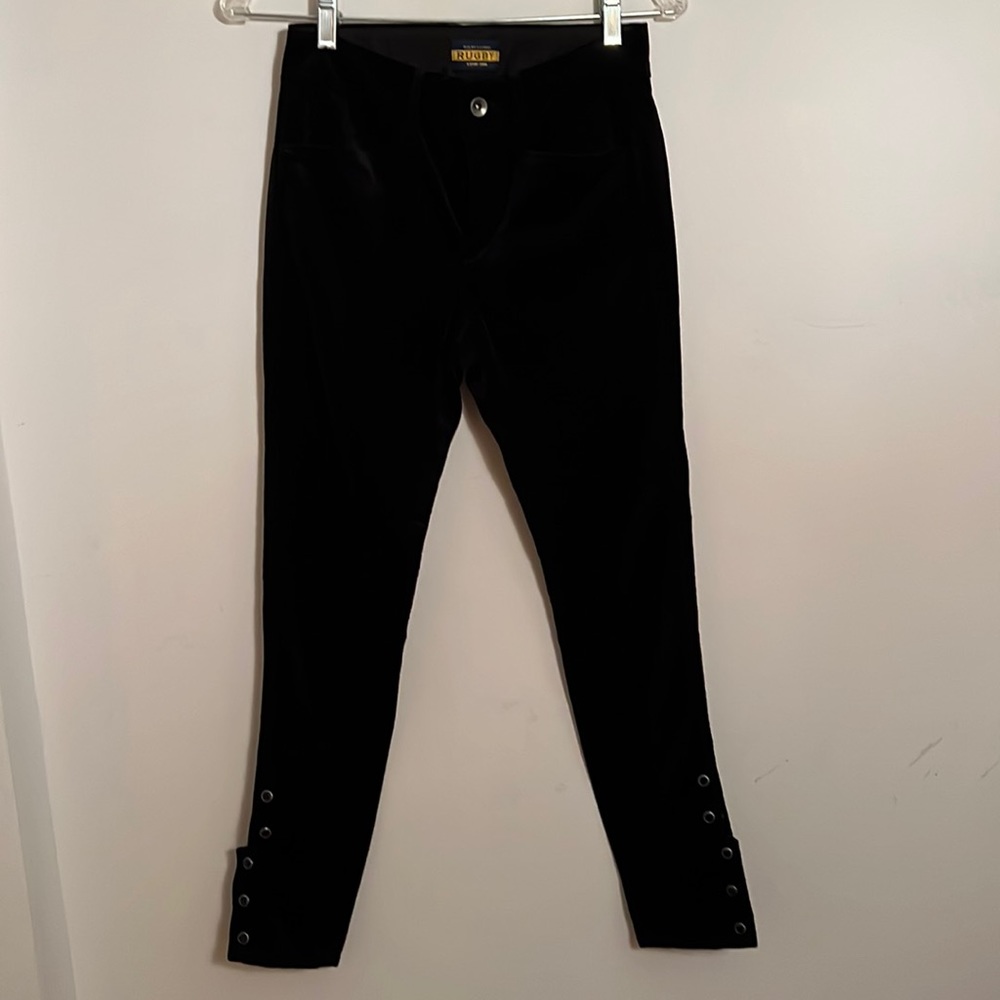 Rugby velvet pants